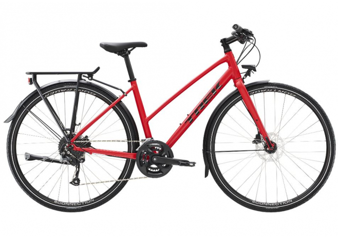 TREK FX 2 Disque Equipped Stagger rouge