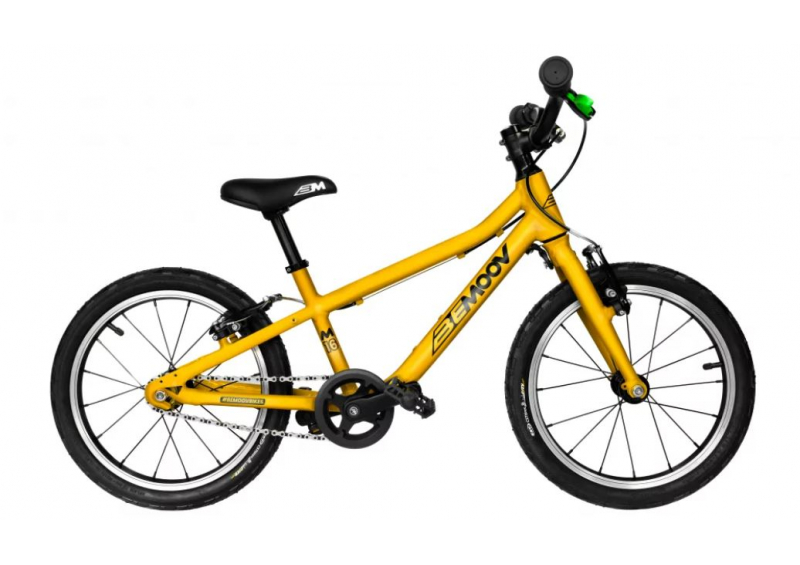 BEMOOVE vélo enfant 16 pouces M16 jaune