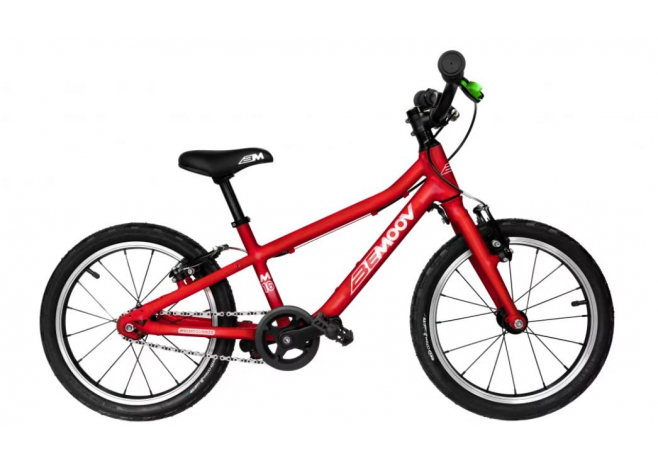 BEMOOVE vélo enfant 16 pouces M16 rouge
