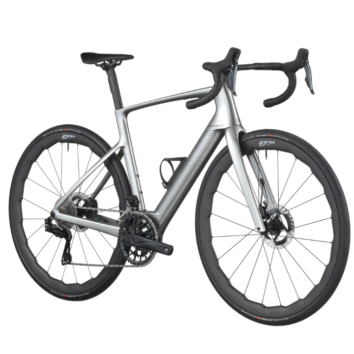 Scott Fastlane Premium disponible chez dVélos | vélo route électrique carbone