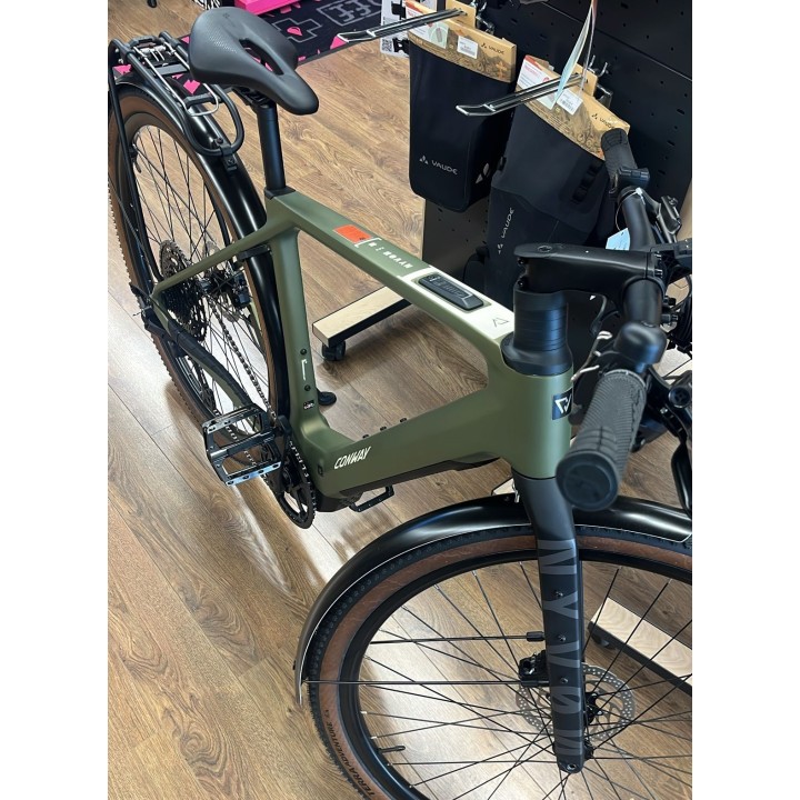 CONWAY Nyvon 8.0 CF Equipped - Gravel électrique carbone léger Bosch SX